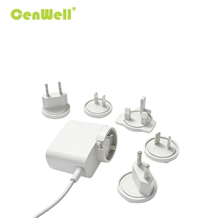 Medical Grade Safe Insulated Wall Power Adapter factory